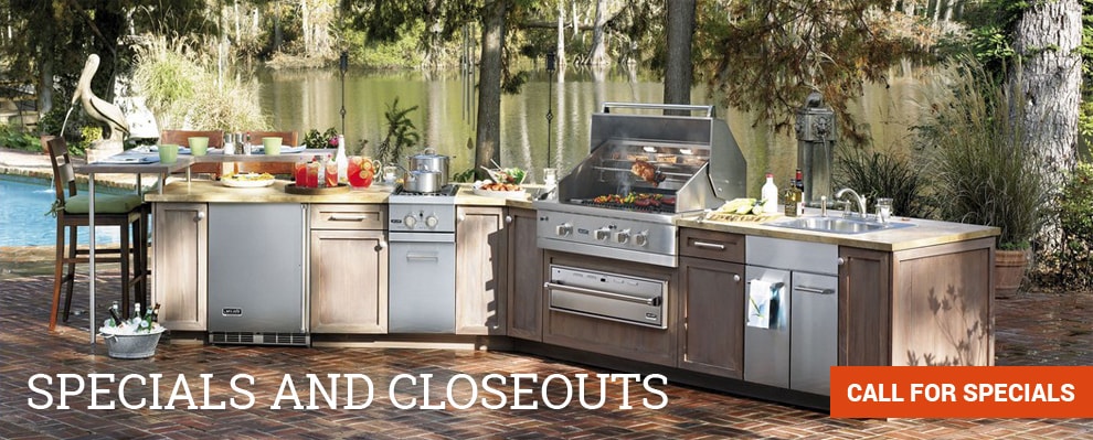 Outdoor Kitchen Setup — Waterfront Patio