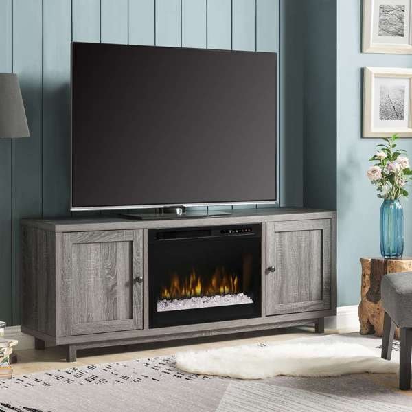 Dimplex 26" Electric Fireplace TV Stand with Glass Media | GDS26G8-1908IM