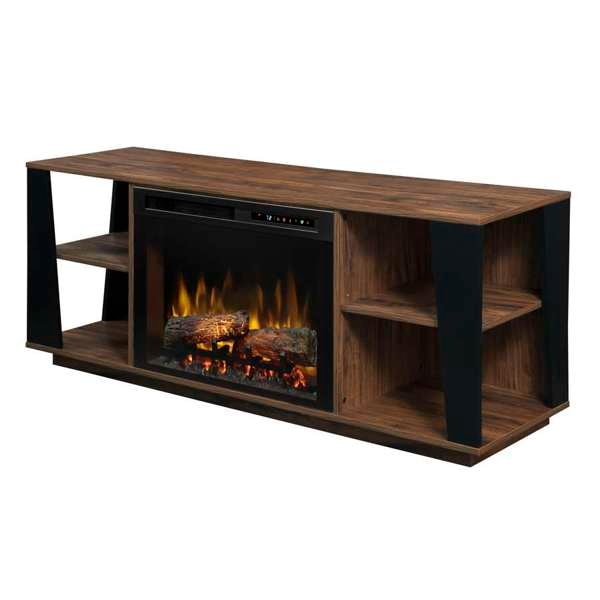 Dimplex 26" Electric Fireplace TV Stand with Log Set | GDS26L8-1918TW