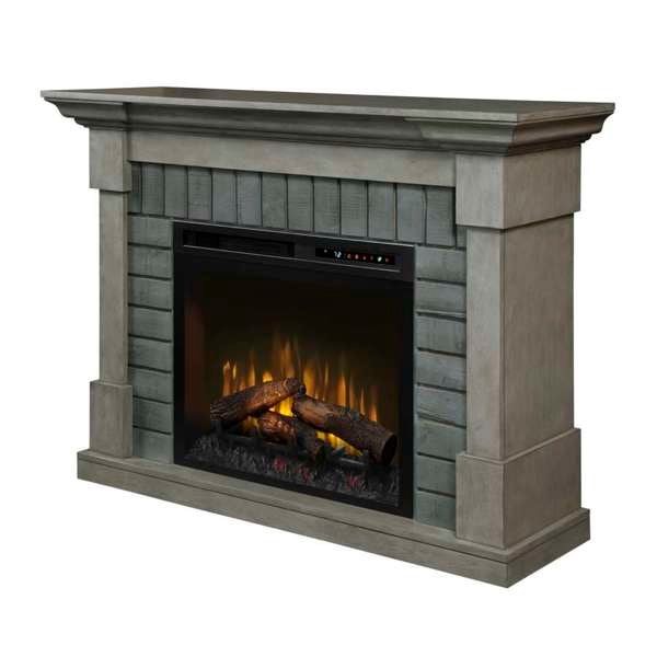Dimplex 28" Electric Fireplace Mantel Package with Log Set | GDS28L8-1924SK
