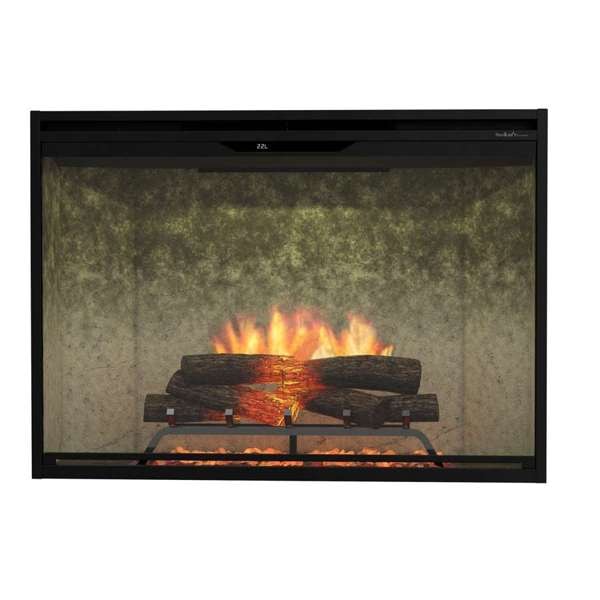 Dimplex Revillusion® 42" Built-In Electric Fireplace — White Concrete | REV42-WC