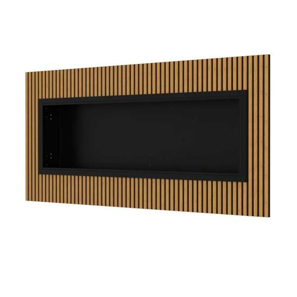Dimplex Storm Electric Fireplace TV Stand — Light Oak | STORM-LIGHTOAK