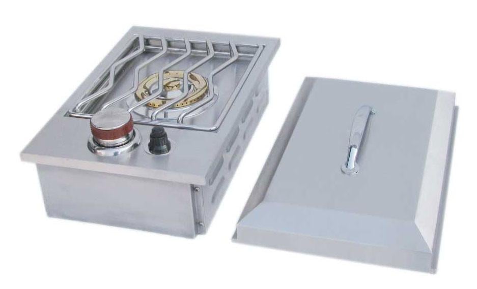 SUNSTONE DROP IN SINGLE SIDE BURNER #ISSB-NG