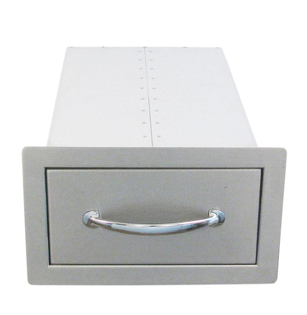 SUNSTONE 14 INCH FLUSH SINGLE ACCESS DRAWER #B-SD6