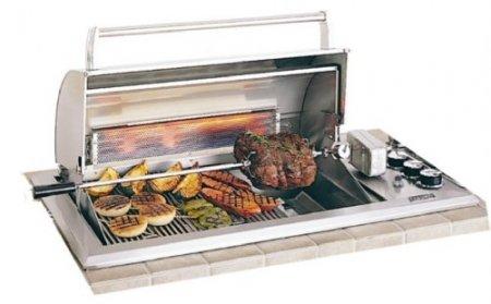 Fire Magic Legacy Regal I Propane Gas Countertop Grill w/Rotiserrie & Backburner 34-S2S1P-A