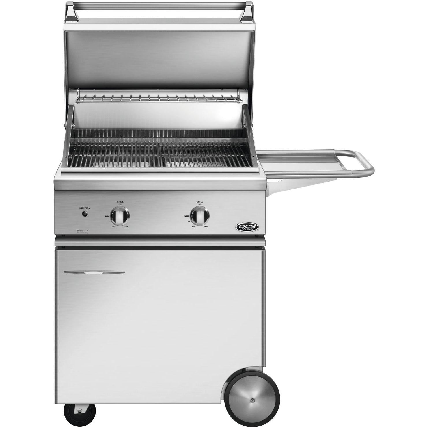 DCS 30" GRILL WITHOUT ROTISSERIE ON CART #BGC30-BQ+ BGB30-CSS