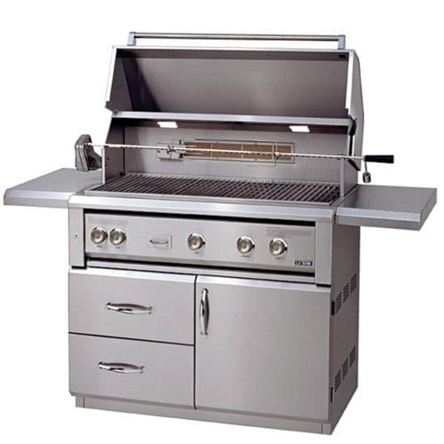 Luxor 42"Free Standing Gas Grill With Infrared Burners And  Rotisserie - AHT-42FR-L