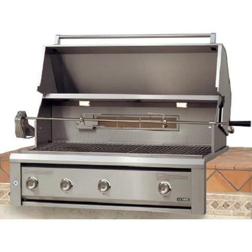 Luxor 36" Built In Gas Grill With Infrared Burner And Rotisserie- AHT-36RCV-L-BI+1