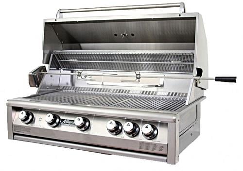 Allegra 38" Stainless Steel Built In Grill With Rotisserie - AHT-AL38R-BI-T