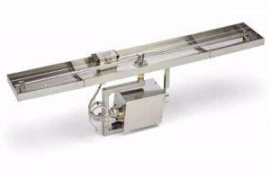 HPC Interlink Linear Pan Fire Pit Insert Electronic Ignition - 121X8SSEI-L 24 VAC