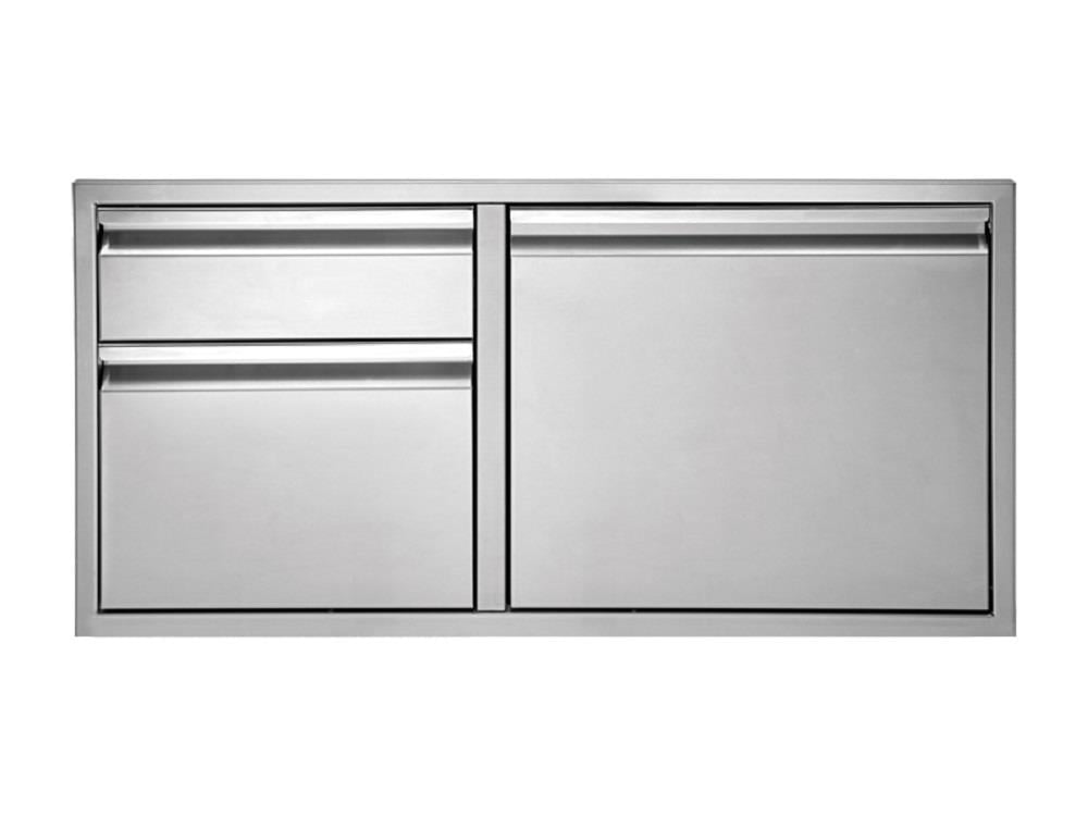 Twin Eagles 36" 2 Drawer/Door Combo TEDD362-B