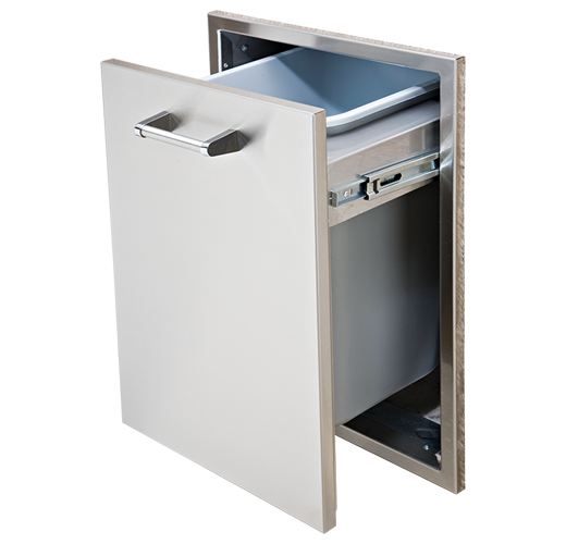 Delta Heat Series 18" Tall Trash Drawer DHTD18T-B