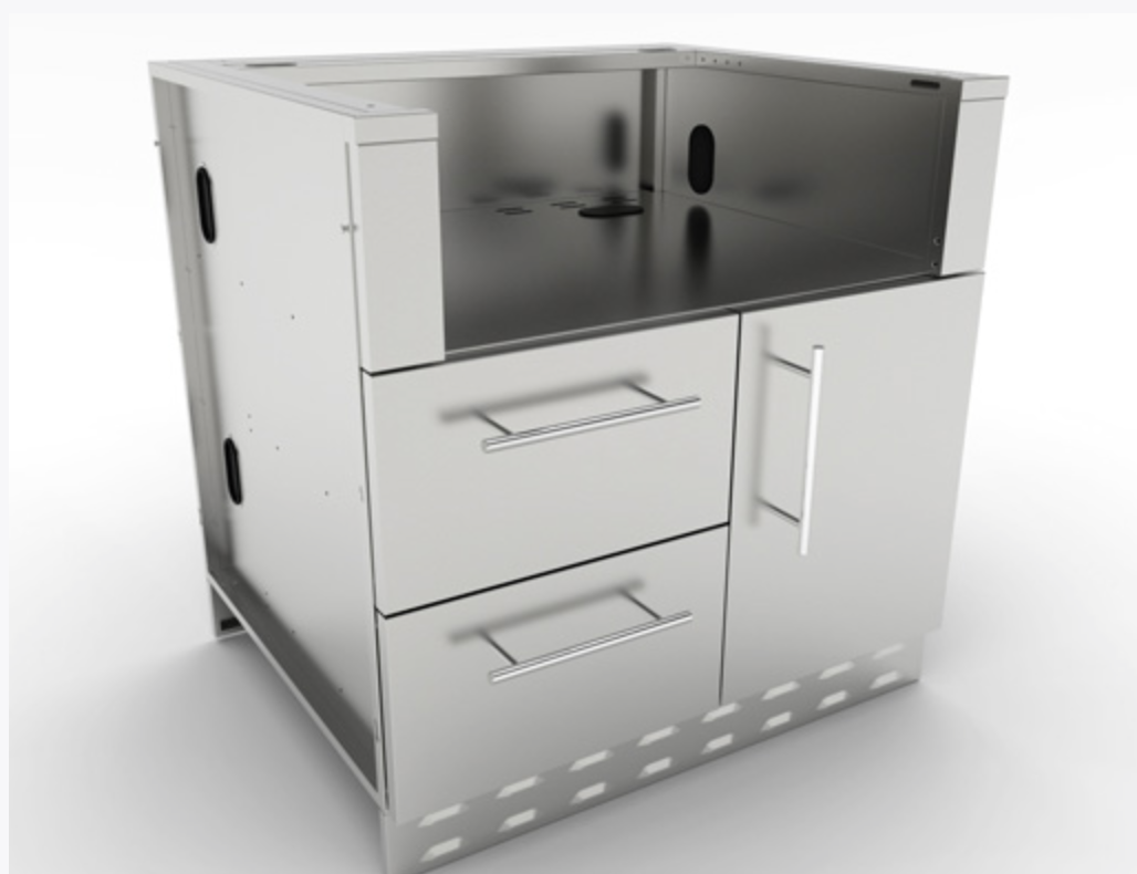 Sunstone 34"Gas Grill Base Cabinet SAC34GLPCD
