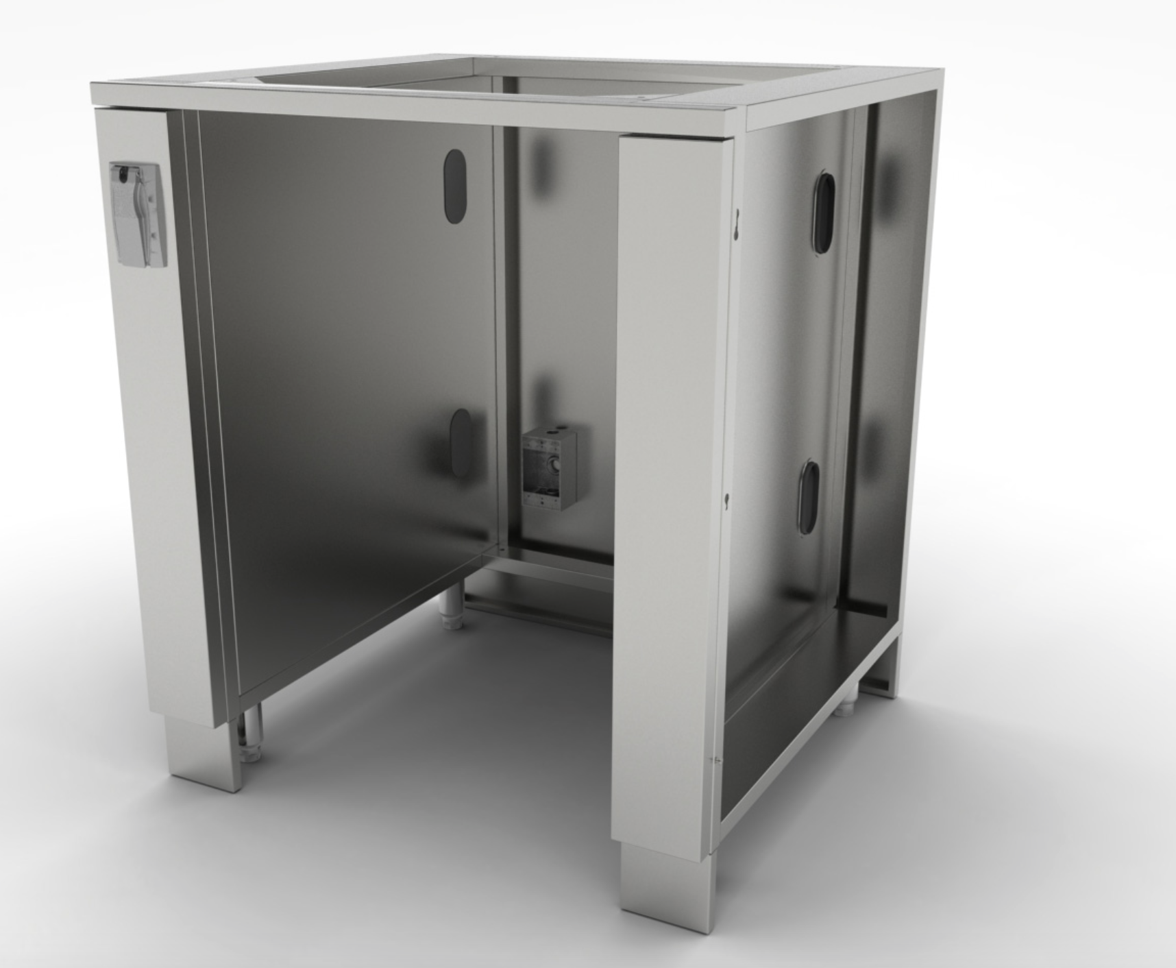 Sunstone 30” Sunstone Appliance Cabinet for up to 21" wide Fridge SAC30APC