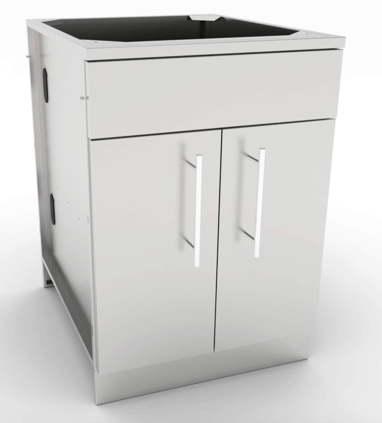 Sunstone 24" Double Door Base Cabinet with Shelf & False Top Panel SBC24CDD