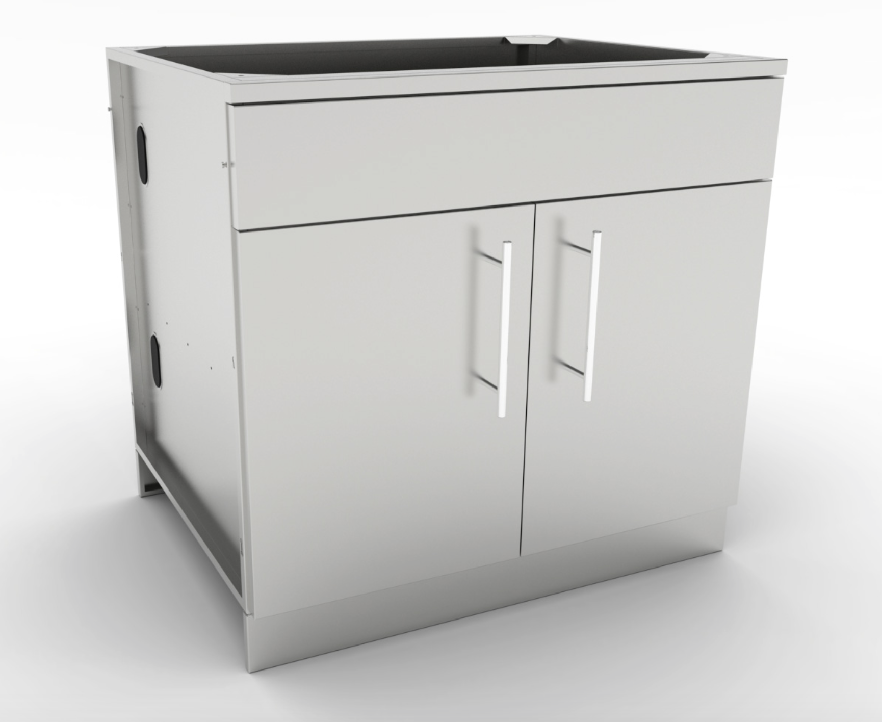 Sunstone 36" Double Door Base Cabinet with Shelf & False Top Panel SBC36CDD