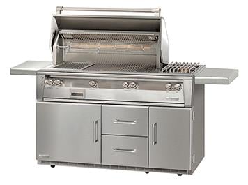 56" Alfresco Sear Zone Grill With  Refrigerated Cart  - ALXE-56SZR