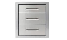Alfresco Three Tier Storage Drawers - AXE-3DR