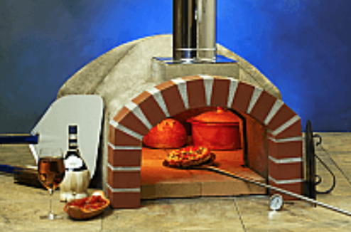 FORNO BRAVO Casa90 Wood Fired Pizza Oven Kit – 36″ cooking floor