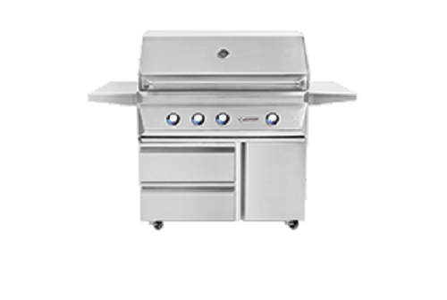 Twin Eagles 42" Gas Grill w/Base  TEBQ42G-C & TEGB42SD-B