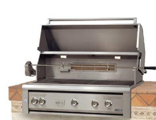Luxor 42" Built In Gas Grill With Infrared Burner And Rotisserie - AHT42RCV-L-BI+1