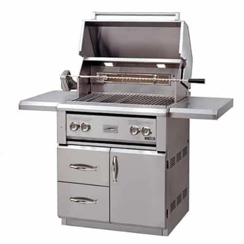 Luxor 30" Free Standing Gas Grill With Infrared Burner And Rotisserie- AHT-30FR-L