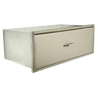 Luxor Medallion 30-Inch Extra Large Single Storage Drawer - AHT-M-1D-30