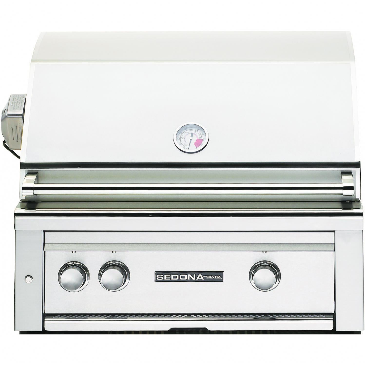 Lynx Sedona 30-Inch Built-In Gas Grill With One Infrared ProSear Burner And Rotisserie - L501PSR