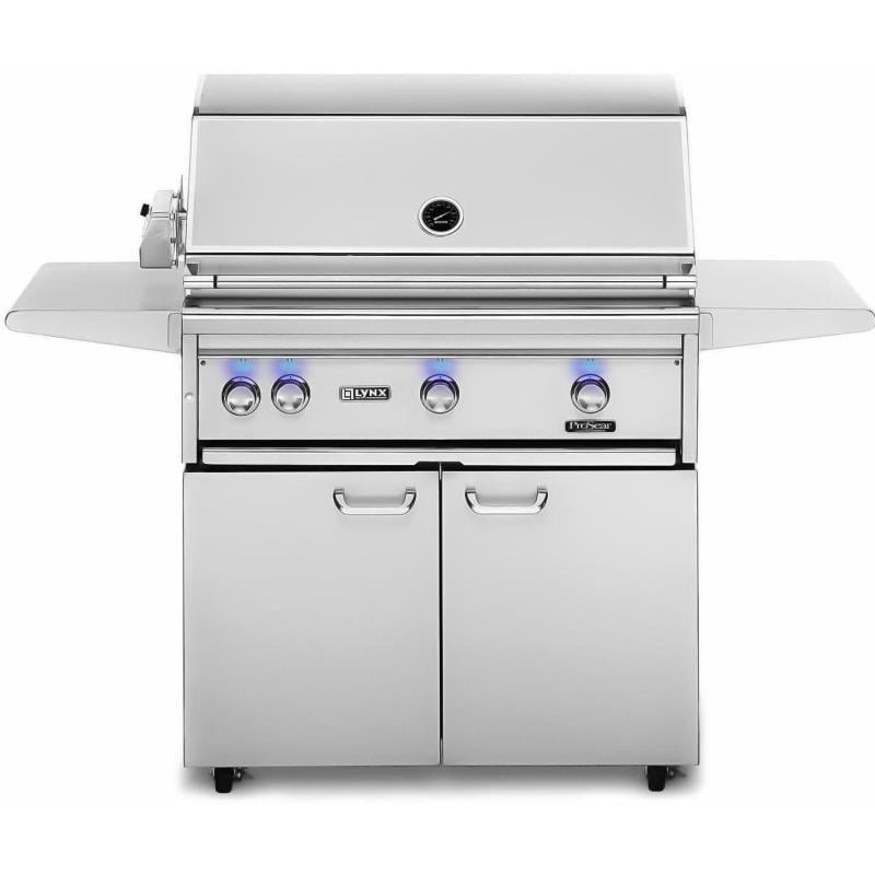 LYNX 36"  Freestanding All Trident Sear Burner Grill with Rotisserie - L36ATRF