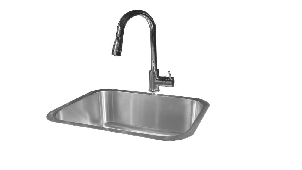 RCS R SERIES STAINLESS STEEL UNDERMOUNT SINK AND FAUCET - RSNK2