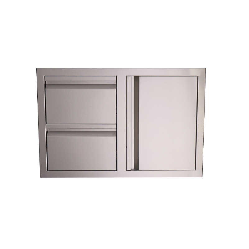 RCS Valiant 33 inch Double Drawers with Propane Drawer - VDCL1