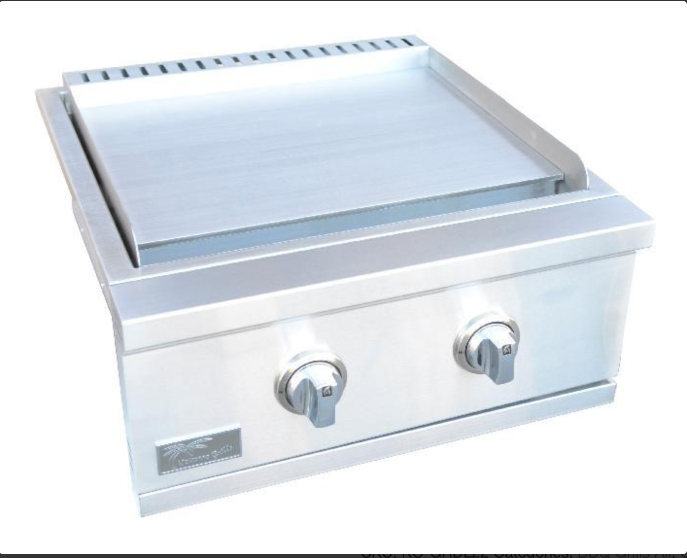 KoKoMo 22″ BUILT IN Griddle - KO-GRDL22