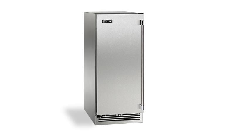 Perlick 15" Signature Series Outdoor Wine Reserve With Solid Stainless Steel Door Hinge Right - HP15WO-4-1R