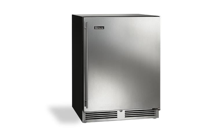 Perlick 24" ADA Compliant Indoor Single Zone Wine Reserve with Solid Stainless Steel Door- Hinge Left- HA24WB-4-1L