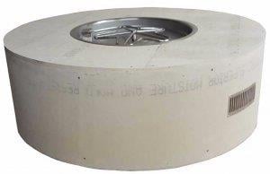 HPC Ready-to-Finish Gas Outdoor Round Fire Feature Electronic Ignition U54R/25SSCEK - 120 VAC