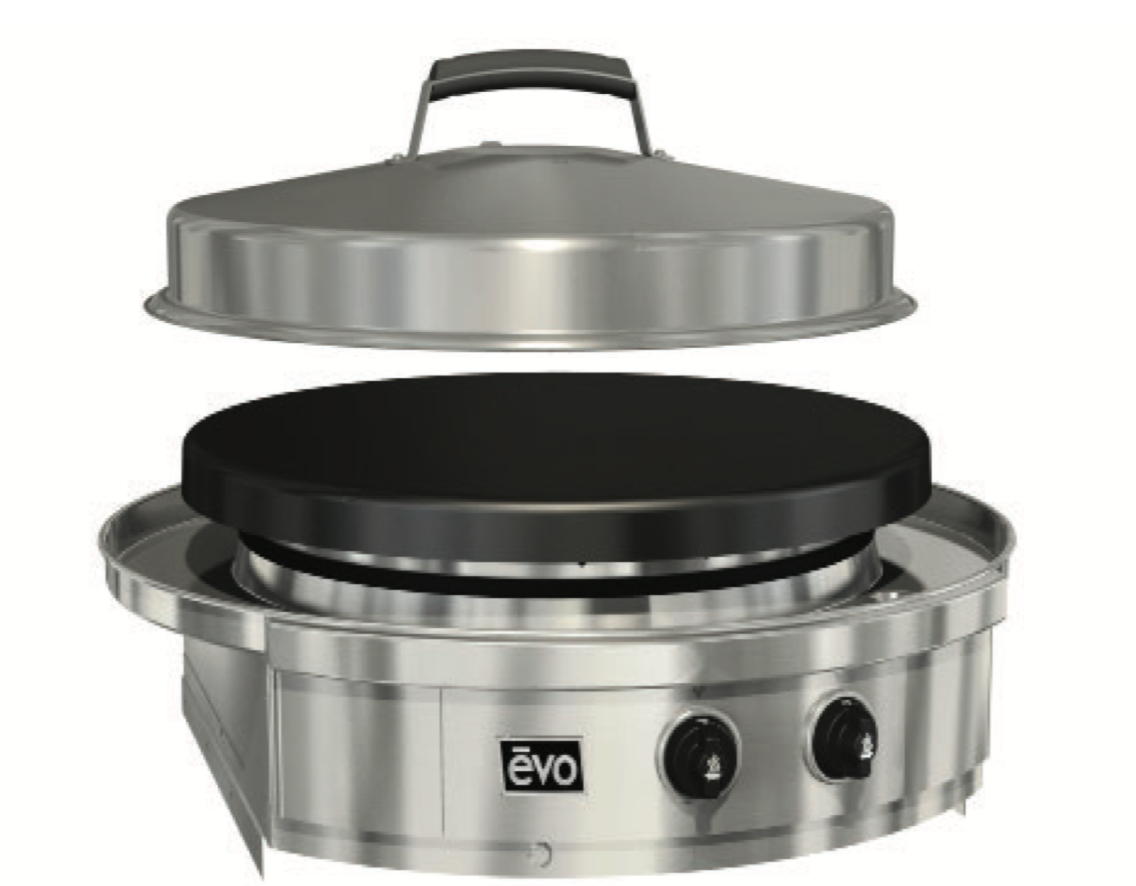 Evo Affinity 25G Flat Top Grill PROPANE MODEL 10-0095-LP