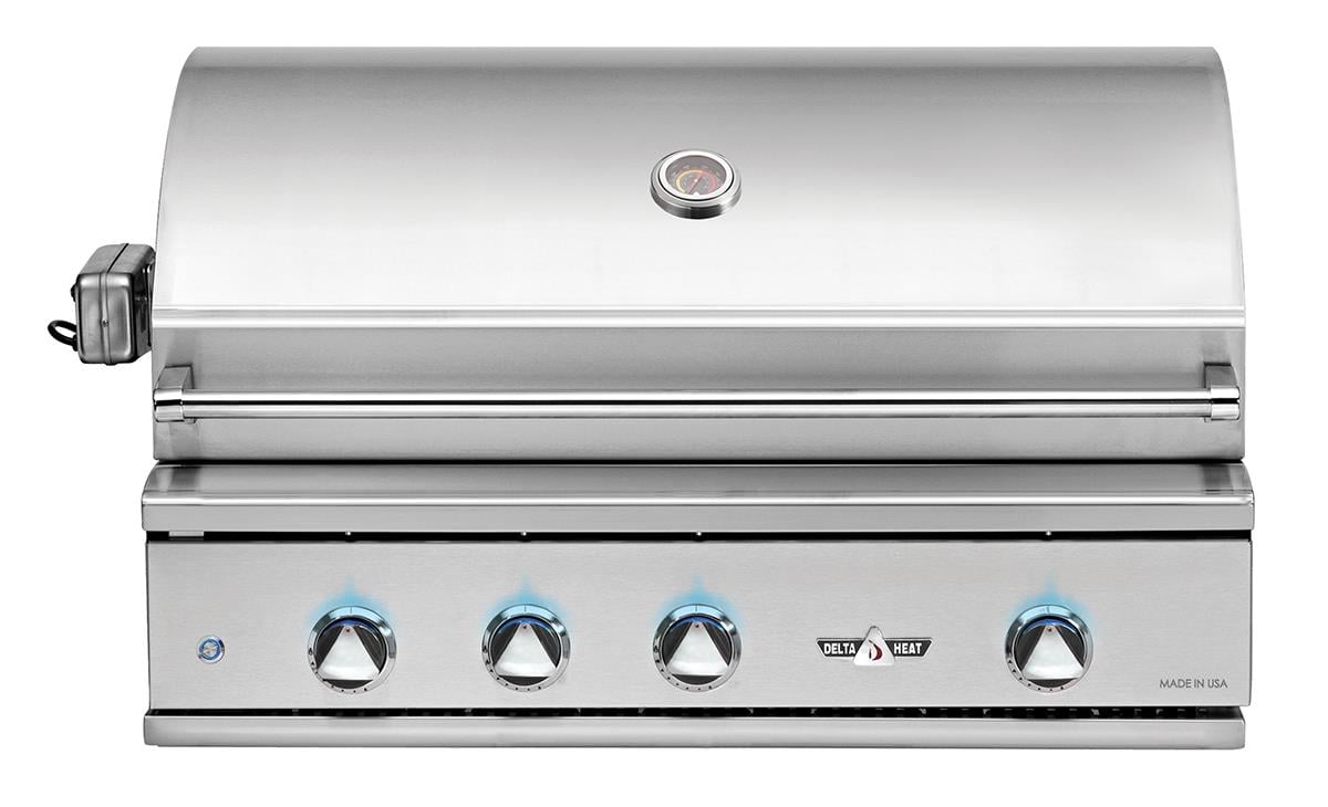 DELTA HEAT 38 INCH BUILT-IN GRILL WITH ROTISSERIE - DHBQ38R-D