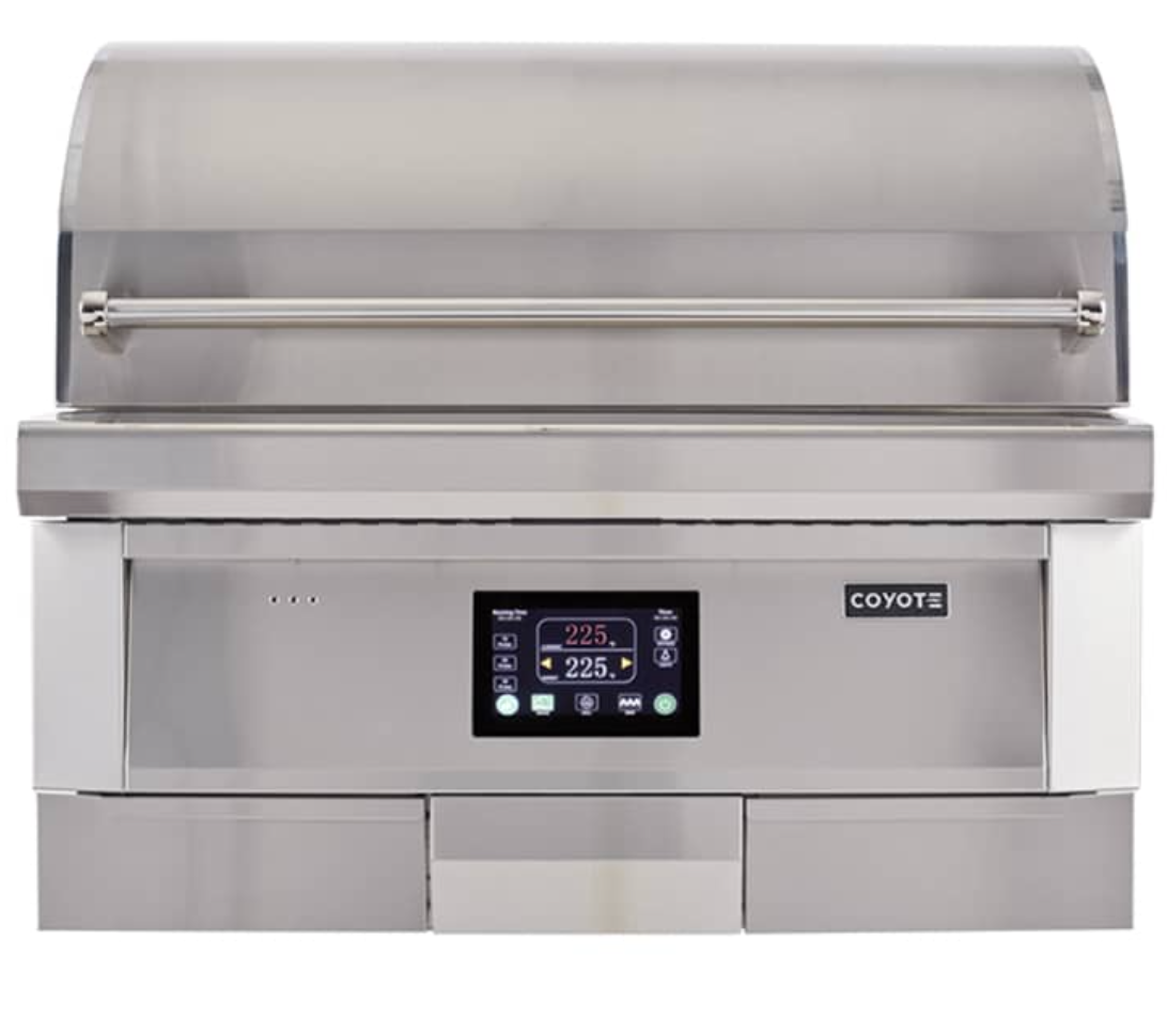 COYOTE 36″ BUILT IN WOOD PELLET GRILL - C1P36
