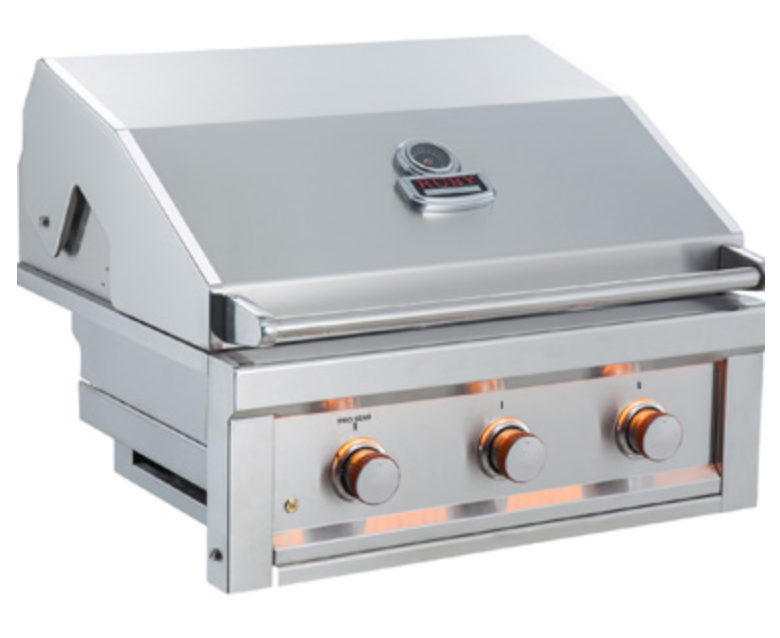 Sunstone Ruby 3 Burner Pro-Sear 30" Gas Grill - RUBY3B