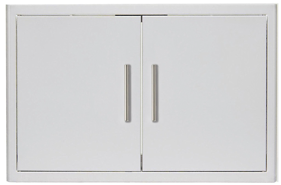 Blaze Stainless Steel Enclosed Dry Storage Cabinet with Shelf (BLZ-DRY-STG2-SC)