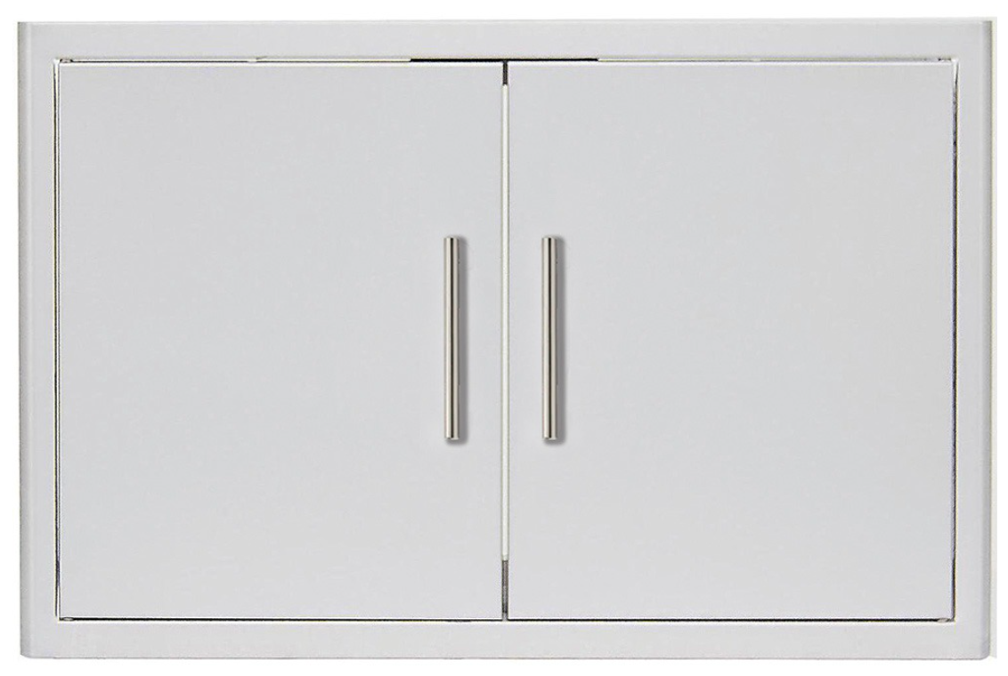 Blaze 32 Inch Double Access Door with Paper Towel Holder (BLZ-AD32-R-SC)