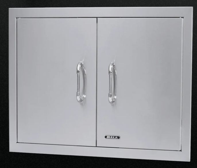 Bull 25 inch Stainless Steel Double Door with Reveal 33590