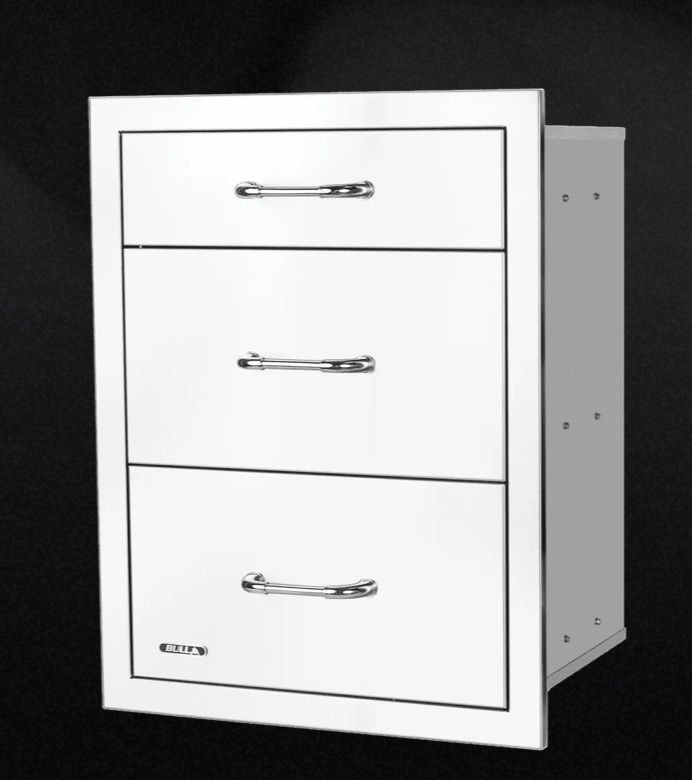 BULL 15 inch triple drawer system with Reveal 58120