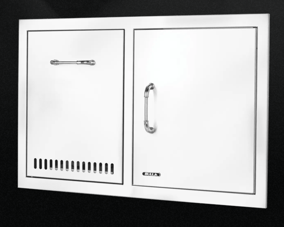 Bull 30 inch Door/ Propane Drawer Combo w/ Reveal 65790