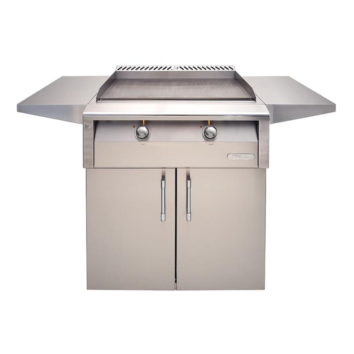 Alfresco 30" Dual-Zone Griddle on Cart Natural Gas AXE-30GTC-NG