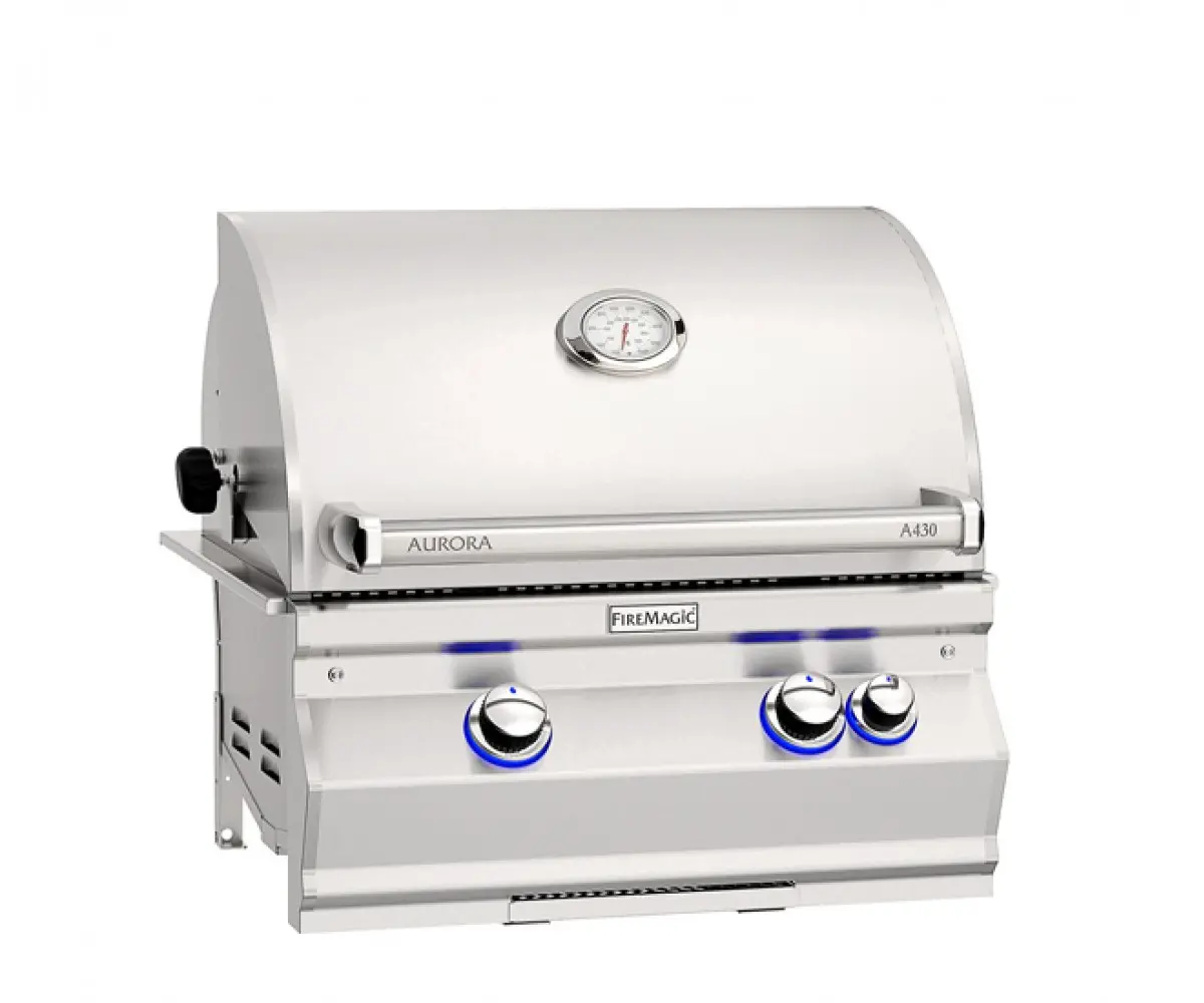 Fire Magic Aurora A430i Built-In Grill Infrared Backburner Natural Gas A430I-7LAN