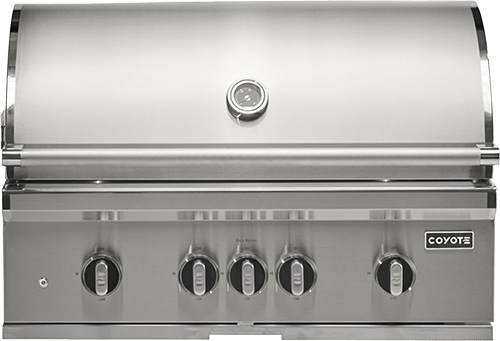 Coyote 36" SL-Series NG Grill on Cart C3SL36NG-FS