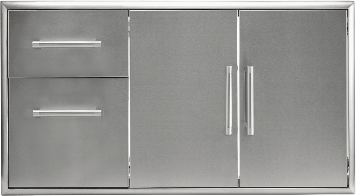 Coyote 45" Double Access Doors & Access Drawer C3-CD2DC