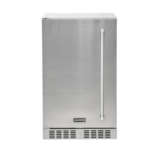 Coyote 21" Built-In Refrigerator Left Hinge C121R-S-L