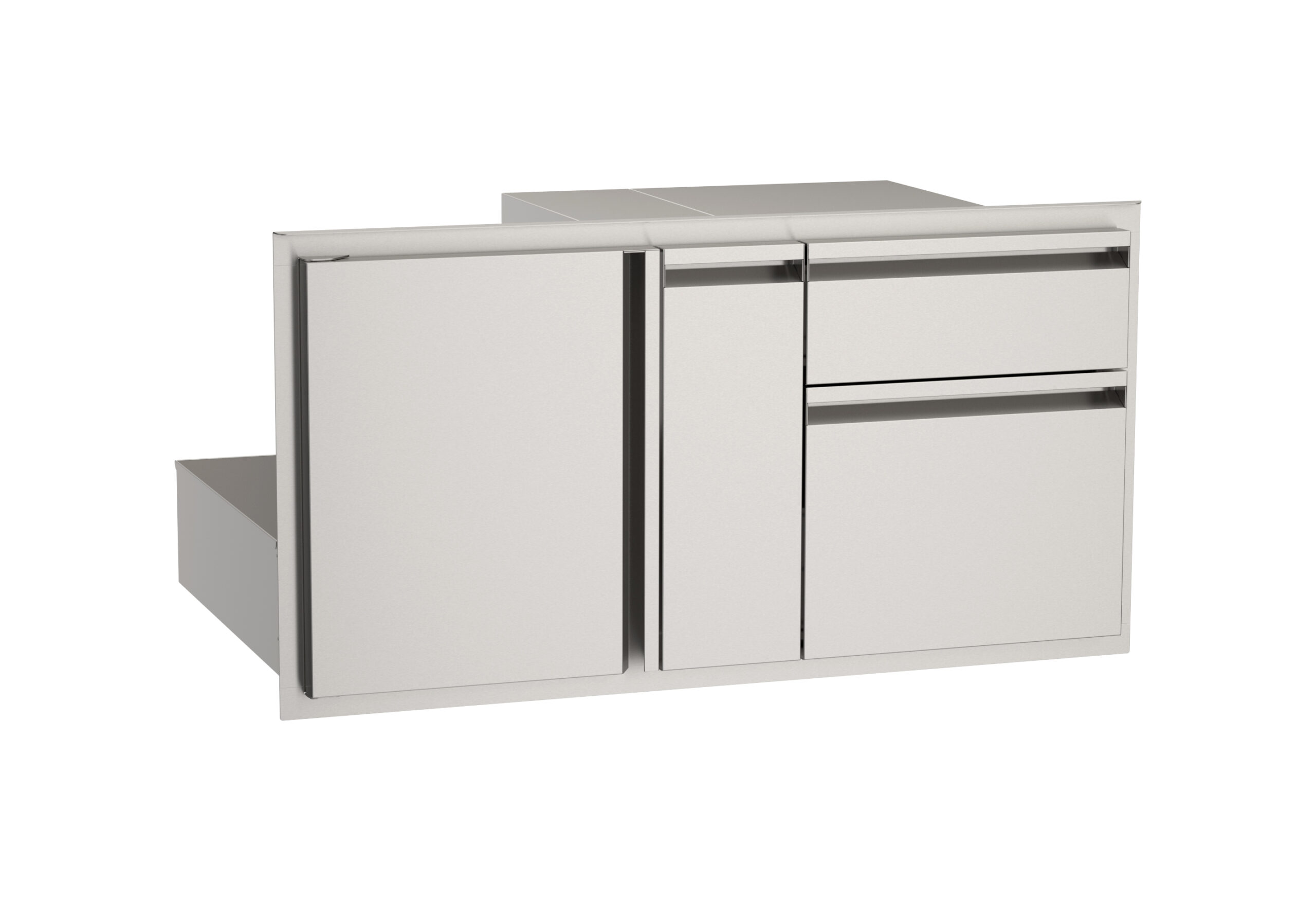 American Outdoor Grill 36" Pantry Door with Double Drawer Combo AOG36ADP